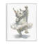 Ballet Rhino Tutu, estampe numérique, design par Ziwei Li-868742069-868742026