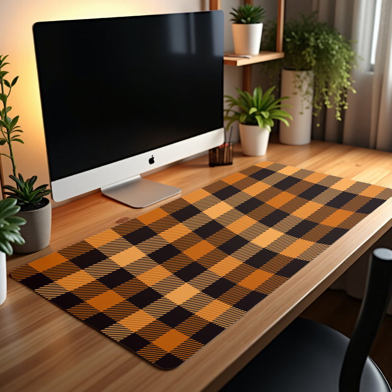 Polyester Desk Pad, 14.4x12.1