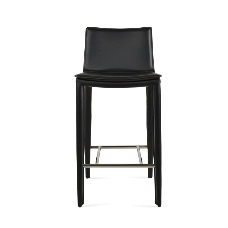 Tiffany Bar and Counter Stool, Noir, Tabouret de comptoir (siège d'une hauteur de 25 p