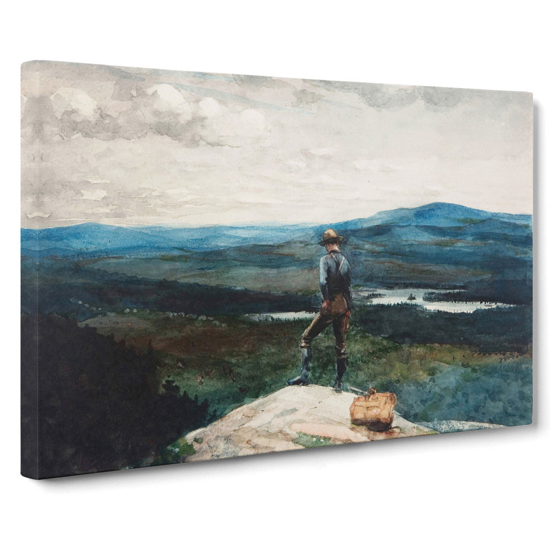 The Ranger Adirondacks by Winslow Homer - Wrapped Canvas, 40cm H x 60cm W x 3cm D