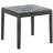 Vinnie Grey And Black Side End Table
