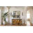 Cast Root Console Table, Iron Frame, Resin, Silver Leaf-64436276