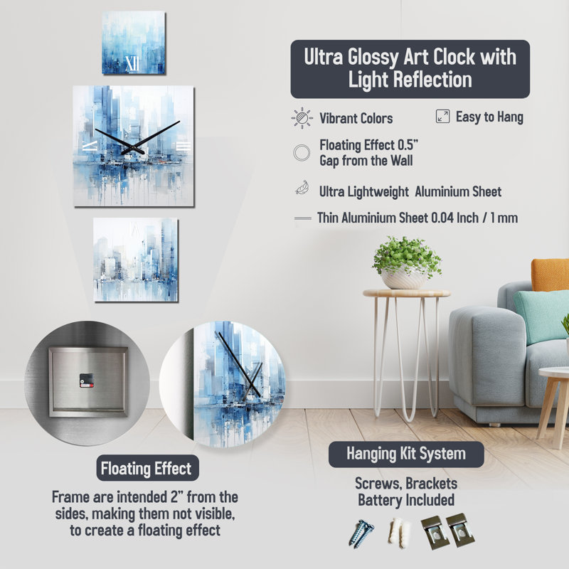 Madderom Metal Wall Clock