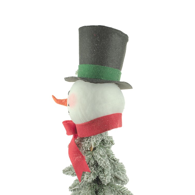 Home Accents Holiday 18 in. Snowman Tree Topper TXF1794 - The Home