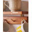 Solid Wood Wall-Mounted Coat Rack With Shelf