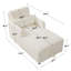 Chaise longue rembourrée avec rangement-156991165