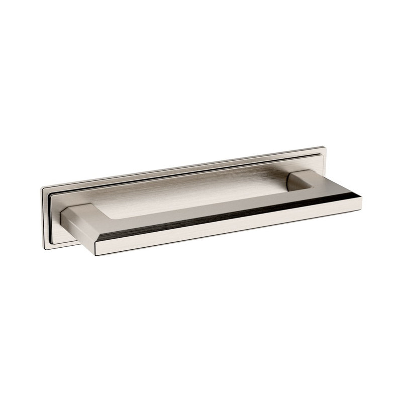 4940 Transitional Back Plate, Satin Nickel