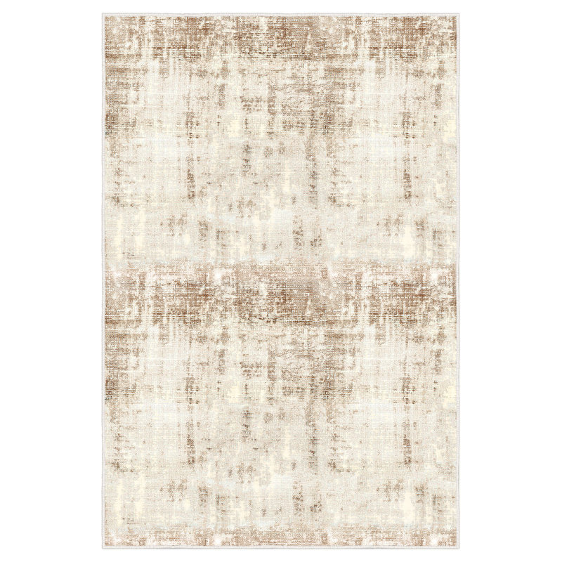 Stylish Hall Carpet (3.3 x 6.6 ft), 100% Polyester, 0.3 in Pile Height | Antibacterial, Non-Slip PVC Felt Dot Underside | Machine Washable, 3D Digital Print, Durable & Easy to Clean | Perfect for Entryway & Living Areas