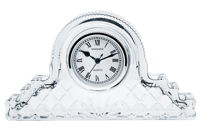 Godinger Silver Art Co Dublin Crystal Mantle Clock | Wayfair