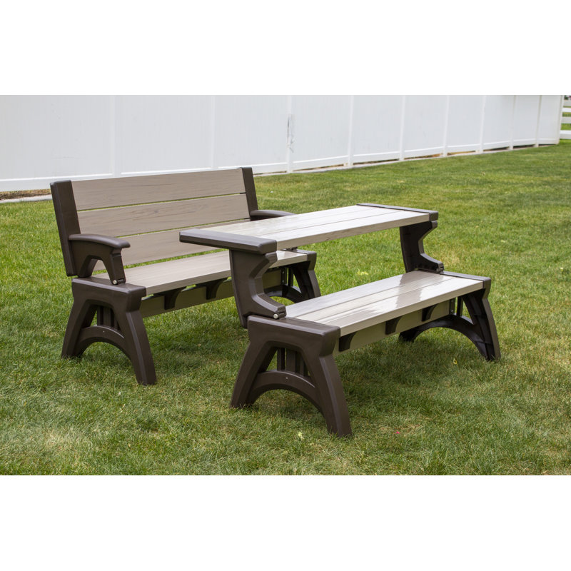 Margree Convert A Bench Gen 2, Structure moka / siège en bois flotté