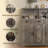Farmhouse Sideboard Buffet with Microwave Stand, Barn Doors Buffet Storage Cabinet with Drawers and Shelves, Wood Coffee Bar Cabinet for Kitchen, Dining Room, Living Room-1437339471