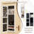 Maura 12.5'' Wide Jewelry Armoire-664209787