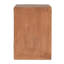 Table d'appoint MGO, ensemble de 2 tables d'appoint rectangulaires d'extérieur, tabourets de jardin décoratifs pour l'intérieur et l'extérieur, table d'appoint, table d'appoint de patio, table de bout emboîtable, imitation bois naturel-1438311201