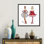 Festive Glamour 2025 - Wall Art Print - Framed Canvas