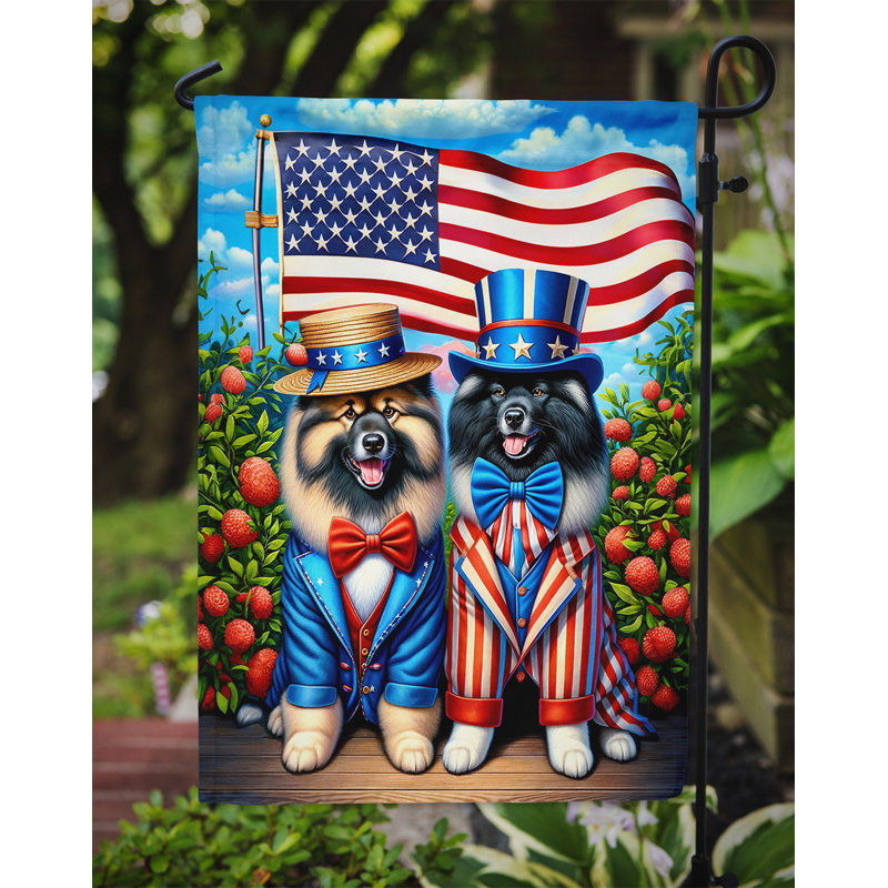 Drapeau All American Garden, Spitz loup