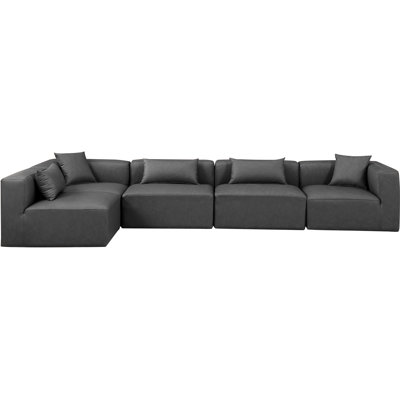 Ivion Upholstered L-Shaped Sectional Reversible