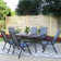 Alyah Rectangular 7 - Piece 6 - Person 152.4Cm L Outdoor Table Set