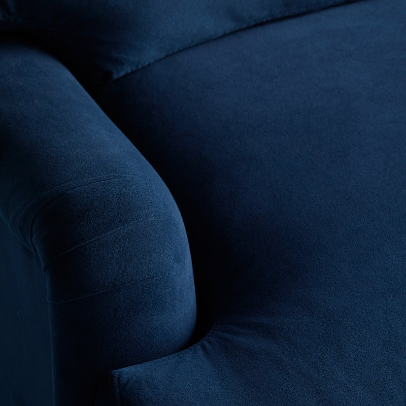 Walters Chaise Lounge, Canvas Navy Sunbrella® Canvas