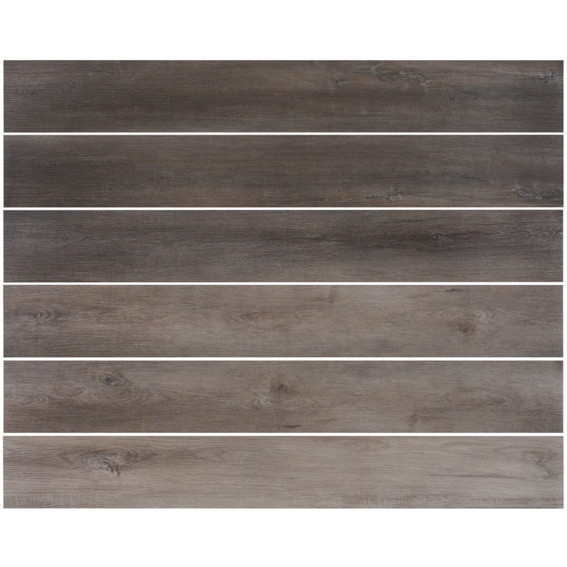 Revive 2mm Thick 6.3'' W x 48.4'' L Vinyl Plank