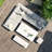 Bayboro Outdoor Fabric Rectangular Corner Dining Set - with Rising Table - Lead Chine