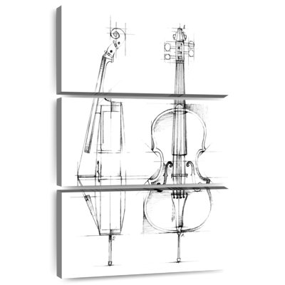 Esquisse de violoncelle Abarca