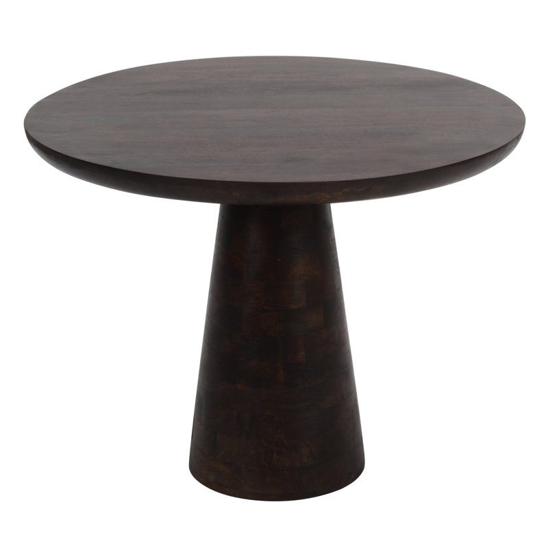 Simonetta Acacia Round Solid Wood Dining Table