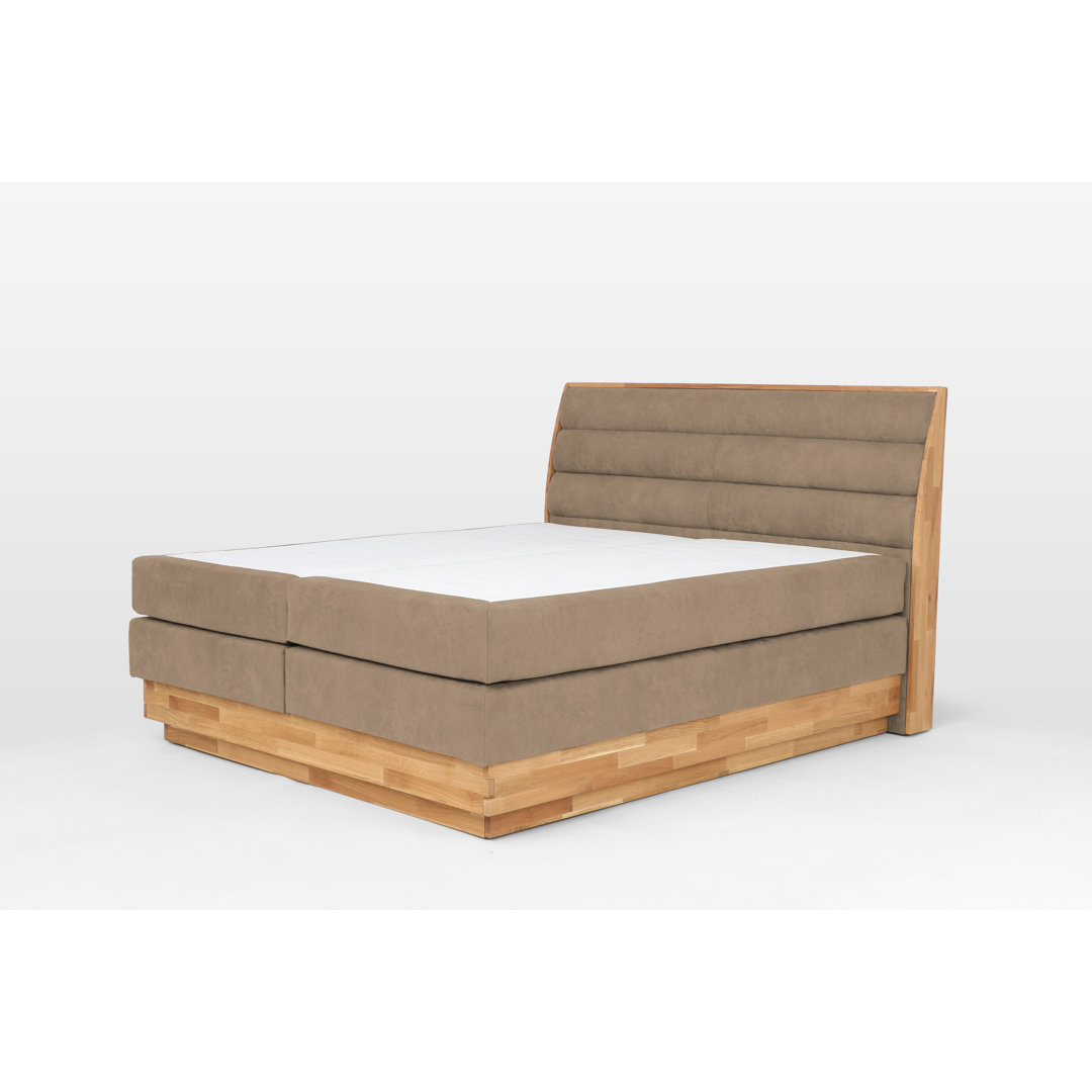 Boxspringbett Marissa mit Topper und Bettkasten