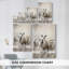 ANIMALS Series CCXCV - Toile tendue avec châssis Premium - Prêt à être accroché-934768512
