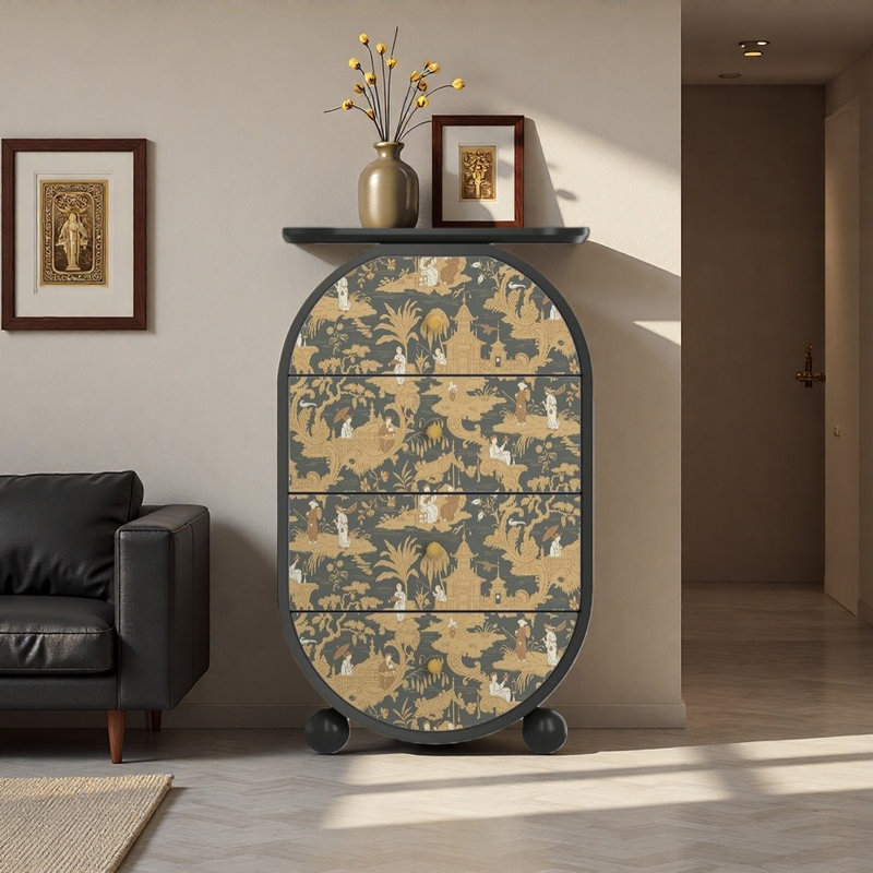 Retro Four Drawer Sideboard