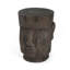 Table d'appoint d'extérieur, tabouret de table de bout à piédestal Moai, pour la maison