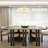 8-light Dimmable Ring Chandelier