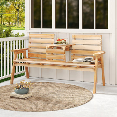 Wood Outdoor Bench