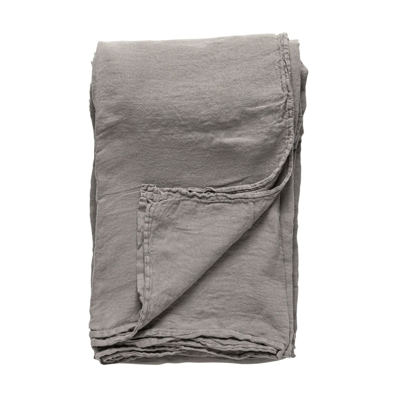 Table Cloth 100% Linen Maria, Dusk Gray