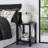 Farmhouse Nightstands With Storage Shelf, Rustic Nightstand, A-Design Side Tables For Living Room, Bedroom, Apartment-919512935