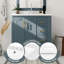 Meuble-lavabo simple 30 po avec lavabo en céramique-344527397
