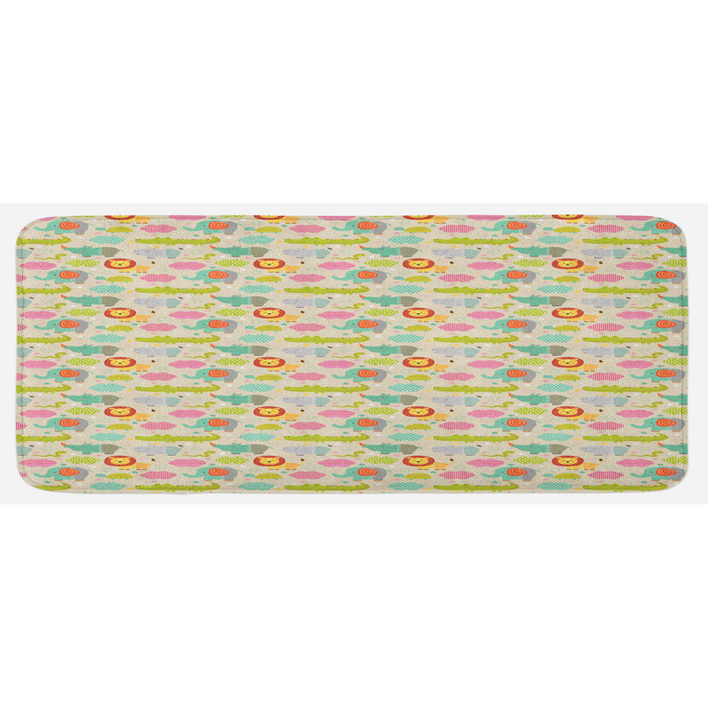 Tapis de cuisine animaux