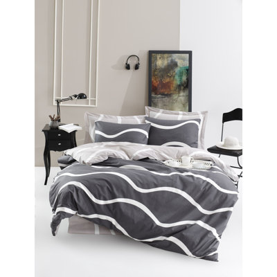 Ensemble de housse de couette 100% coton Ellaclaire