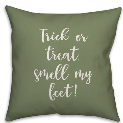  Coussin Trick or traiter l'odeur de mes pieds