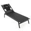 Chaise longue simple inclinable 64 po Dipa