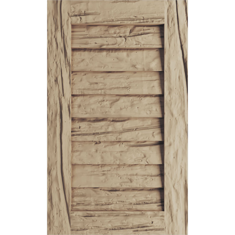 Évent rectangulaire en faux bois Timberthane