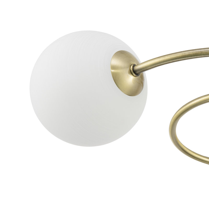 Flush Mount, Antique Brass