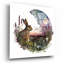 Art mural en verre August Secret® «Secret On The Hill» par The Golden Valley-259471481