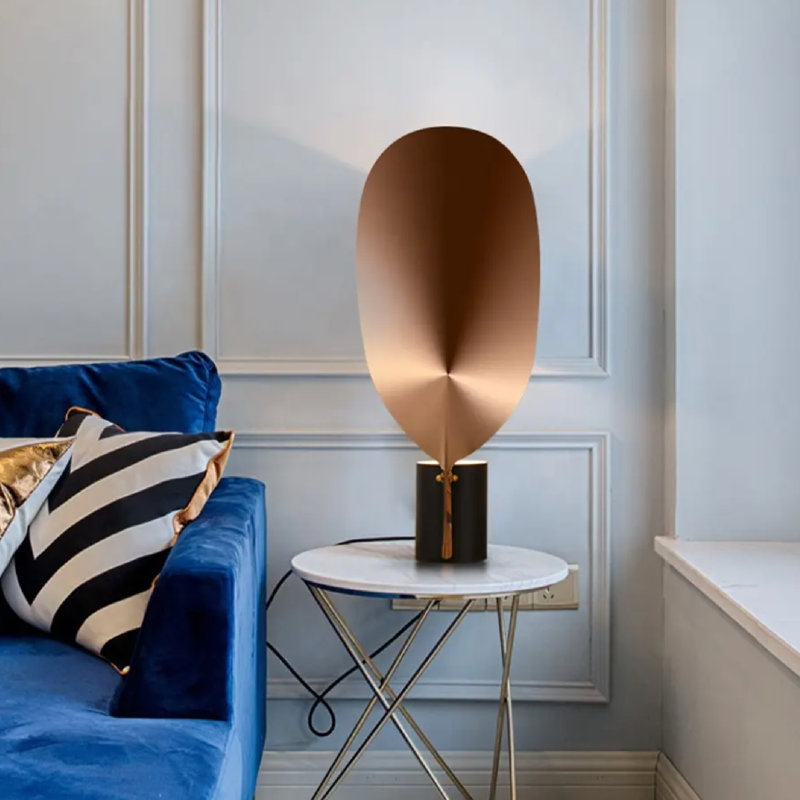 Lampe de table en fer, Cooper