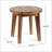 Durable Acacia Wood Outdoor Side Table With Teak Finish And Weather-Resistant Design For Patio Or Garden Use