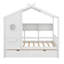 Lit maison avec tiroirs, tablette de rangement-1865102783