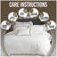 Cotton Blend Solid Colour Duvet Cover with Pillowcases-38879040-38879043