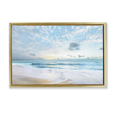 Cadre flottant Sun Shore Ocean Shore, design par Danita Delimont