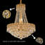 Lustre empire unique à 11 lumières Zoila-1174261301