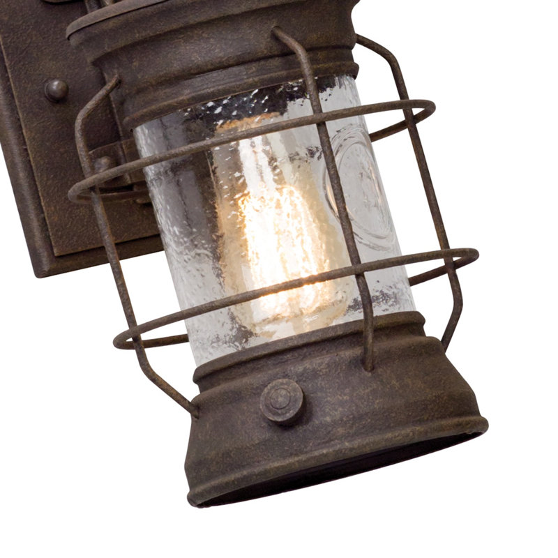 Atkins 1-Light Outdoor Wall Lantern, Small
