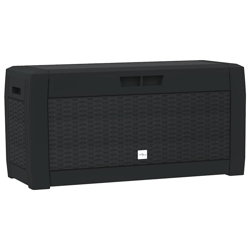 Vidaxl Patio Storage Box 46.9X18.9X23.6" Polypropylene